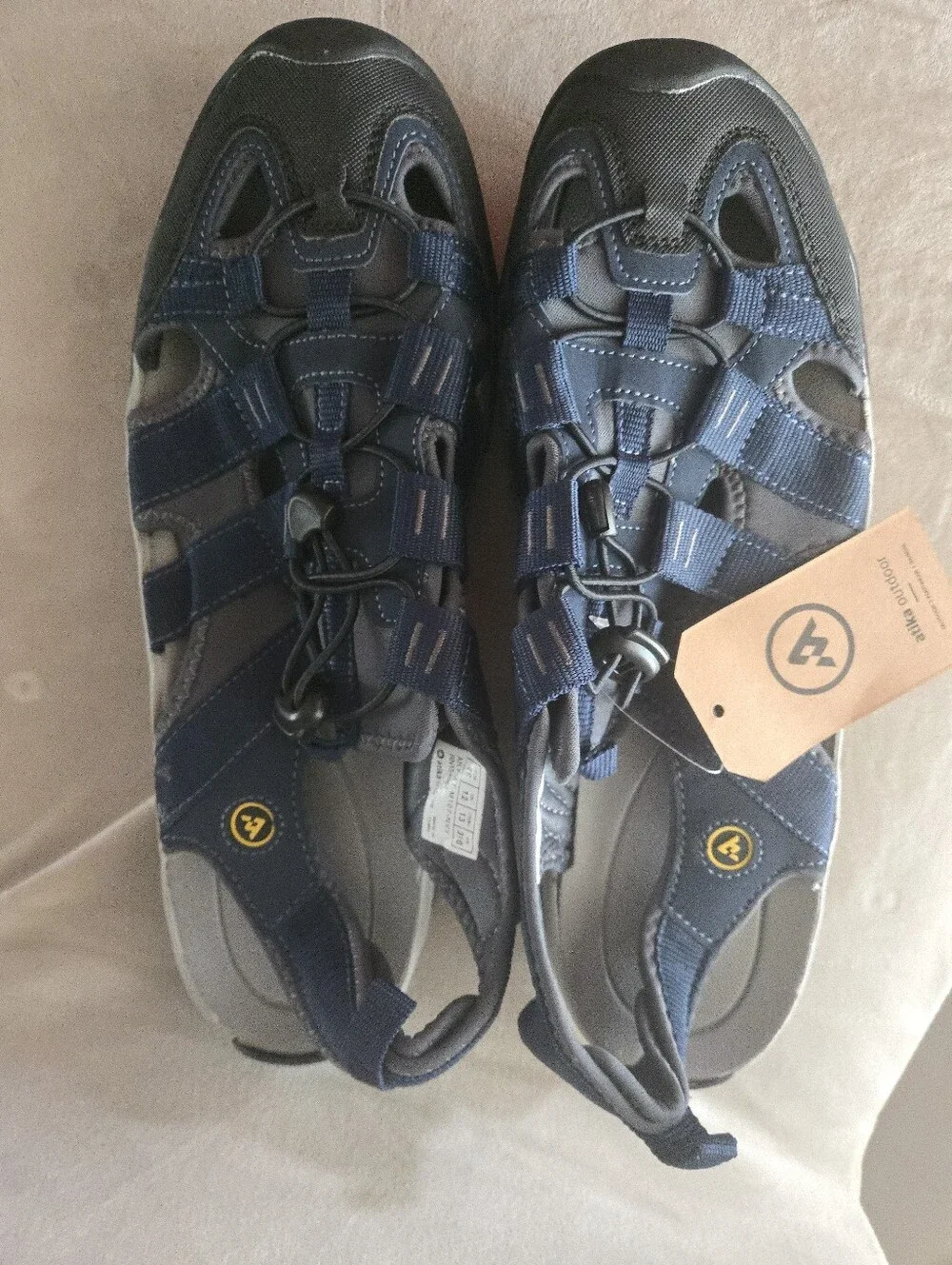 NWT Atika Men’s Size 13 Outdoor Trail/Hike Waterproof Closed Toe Sandals